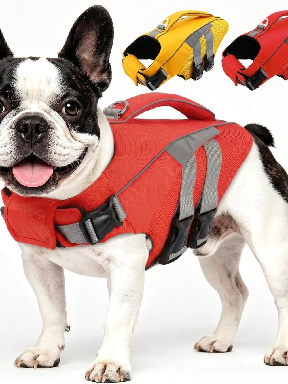 NWT— Brand new Dog life jacket Orange -MEDIUM